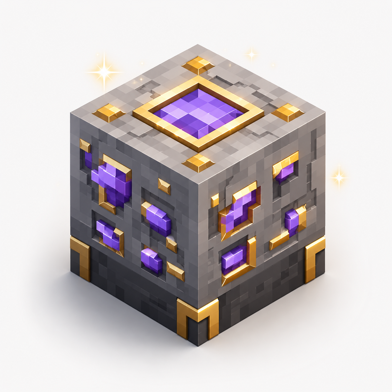 Bloque premium voxel